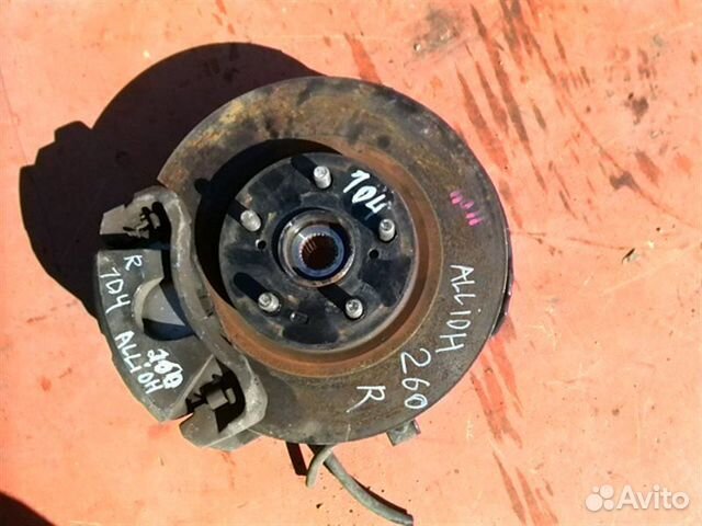 Тормозной диск передний Toyota Allion ZRT260