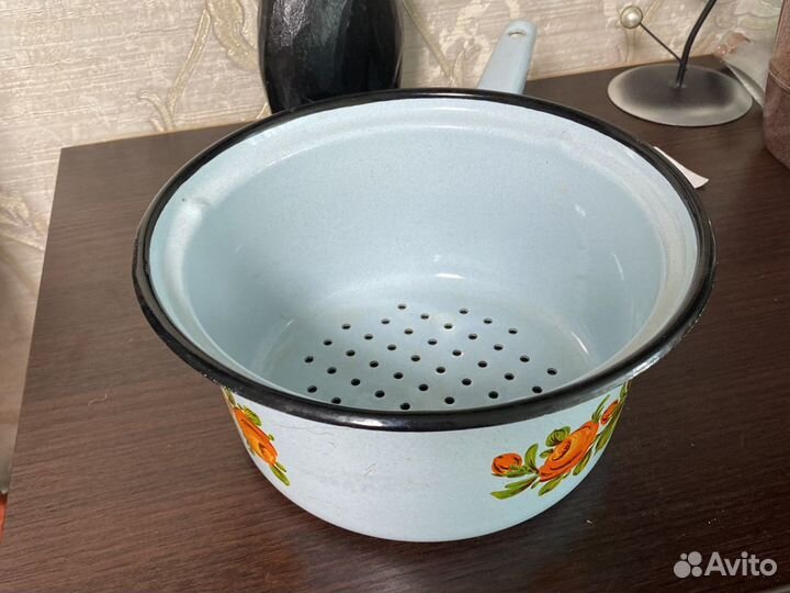 Ковшик эмалированный СССР