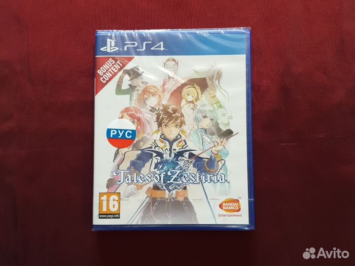 Tales of zestiria для Sony ps4 новый