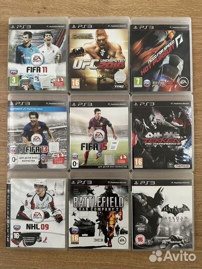 Диски на ps3 оригинал