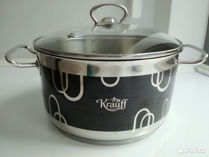 Германия посуда кастрюли Krauff 2,3,4 литра