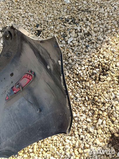 Задний бампер Hyundai Solaris 1 Хэтчбек