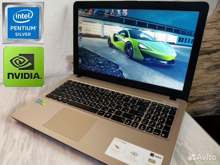 Игровой Asus Intel Silver/MX110 2GB/4GB/SSD256GB