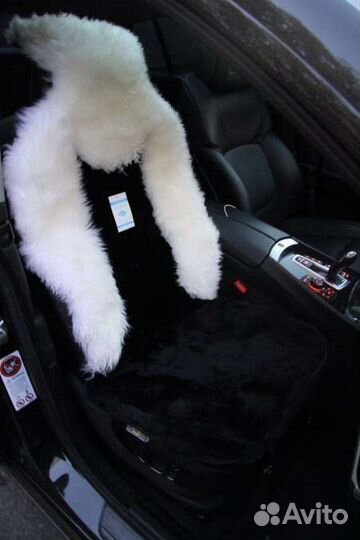 Меховые накидки из овчины на сидения