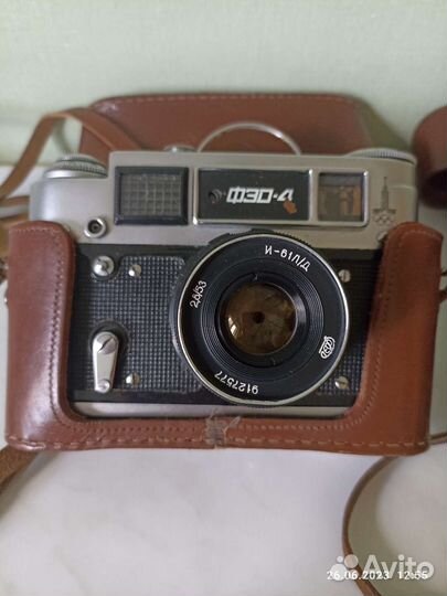 Плёночный фотоаппарат фэд-3 и фэд-4