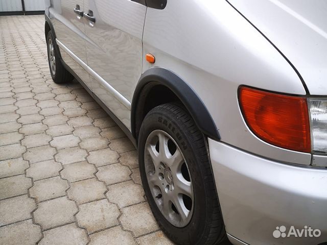 Накладки на арки Mercedes Vito W638