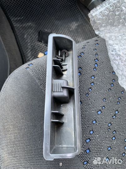 Консоль на priora 1 с часами и воздуховодом