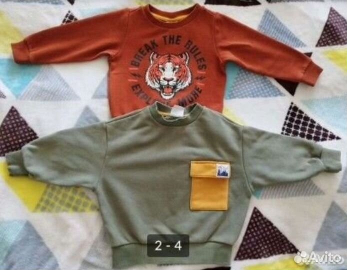 Свитер лонг hm 86-92