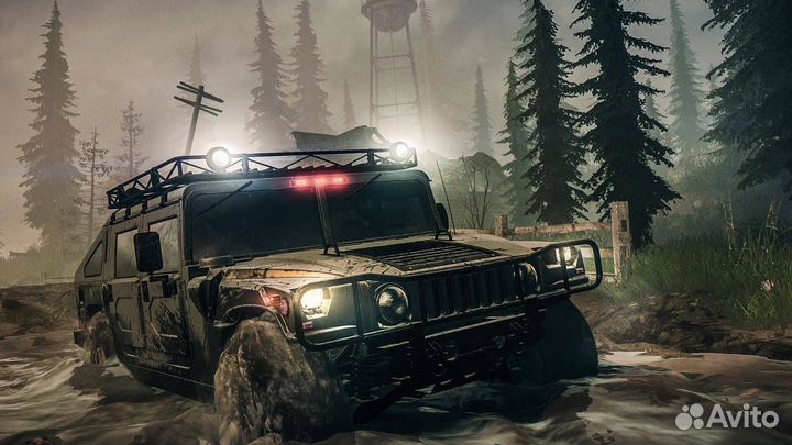 PS4 Игра Mudrunner American Wilds (рус суб)