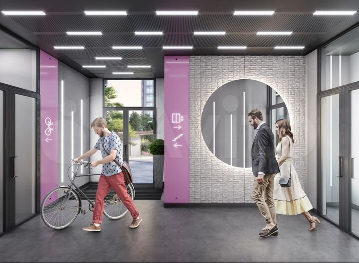 2-к. квартира, 60,2 м², 10/24 эт.