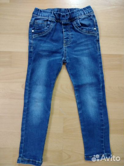 Джинсы для девочки 104