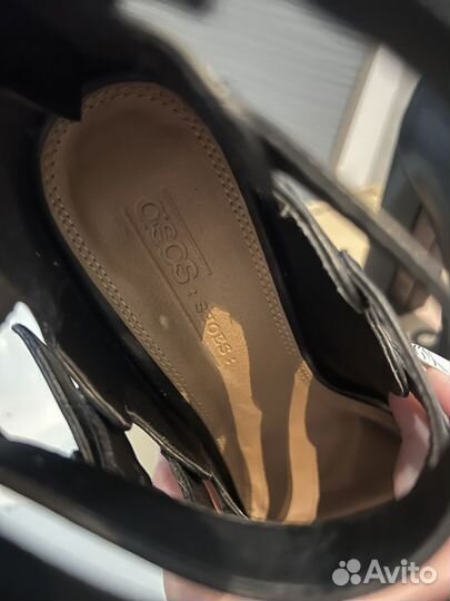 Туфли босоножки на высоком каблуке ASOS