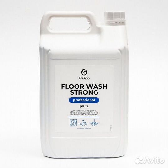 Щелочное средство для мытья пола Floor Wash Strong