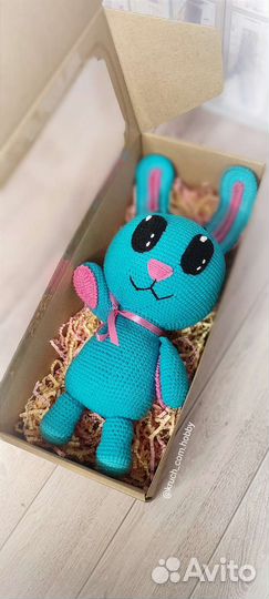 Зайка Снежки Сказочный патруль ручная работа