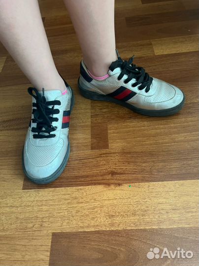 Кроссовки кеды Gucci 32