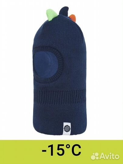 Шапка шлем для мальчика 