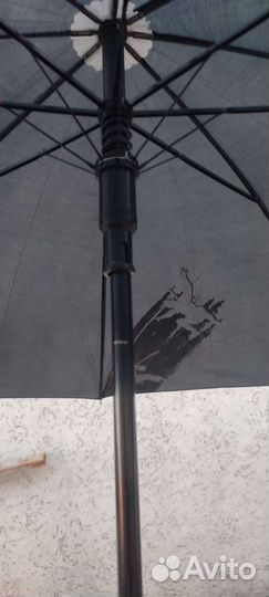 Мужской зонт, полуавтоват. Меч самурая