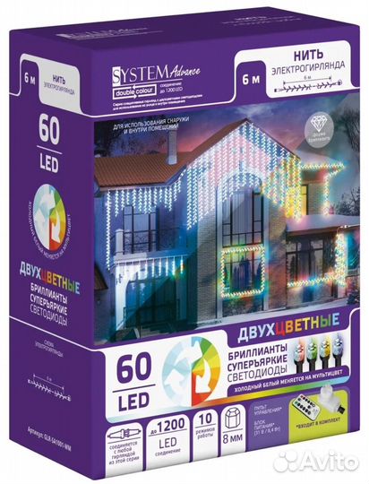 Гирлянда нить