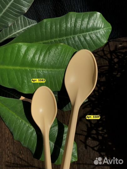 Ложки из кукурузного крахмала kraft