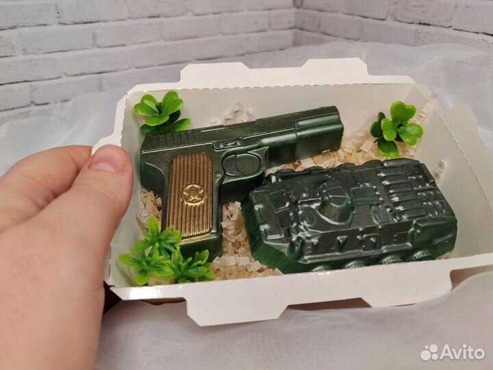 Мыльный подарок на 23 февраля