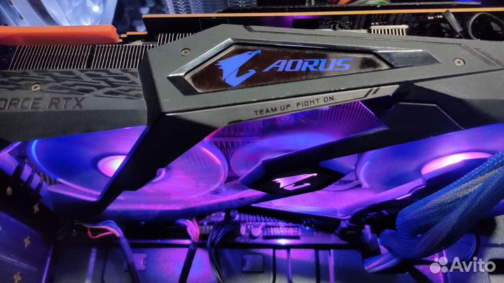 Видеокарта Aorus rtx 2070 super 8gb