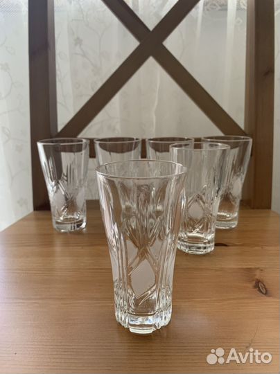 Стаканы из хрусталя