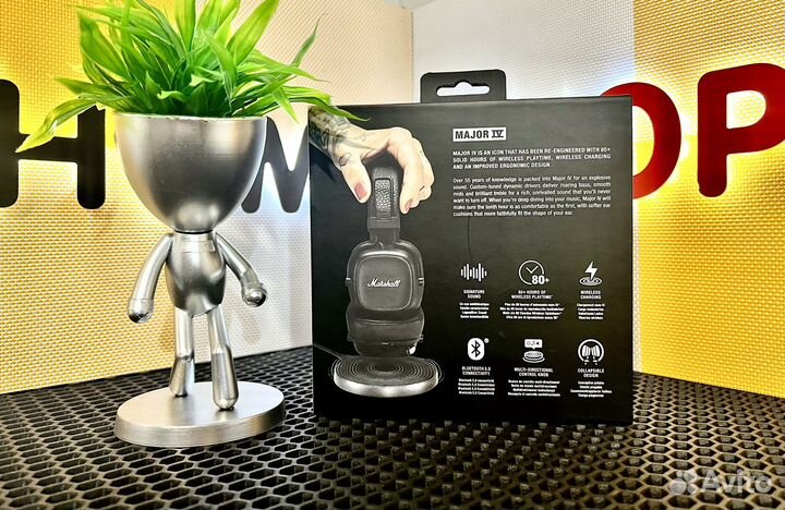 Наушники Marsall Major 4 1:1 Orig