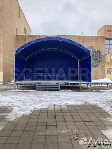 Уличная мобильная сцена