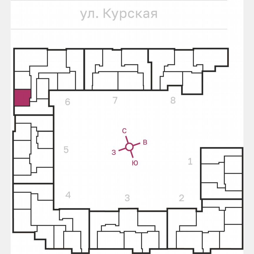 1-к. квартира, 37,3 м², 8/10 эт.