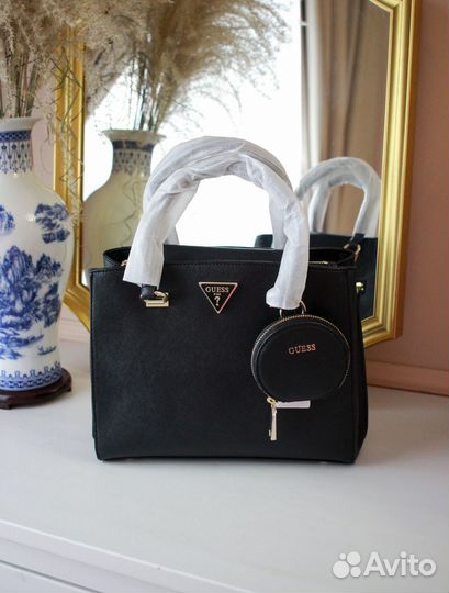 Сумка Guess Alexie Satchel новая