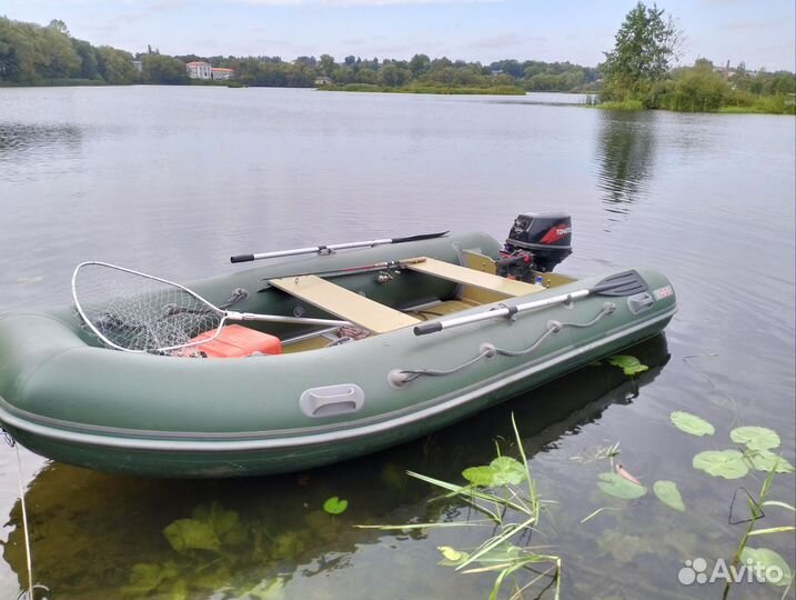 Лодка пвх кайман+ мотор Тохатсу 18