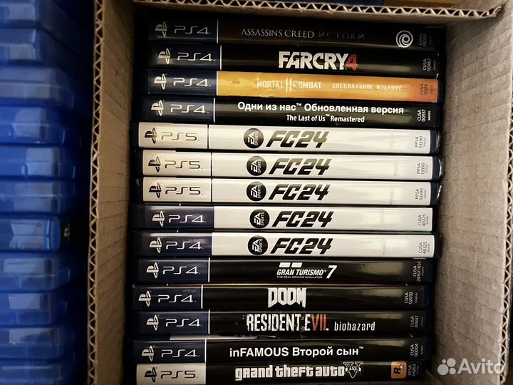 Диски Ps4 ps5