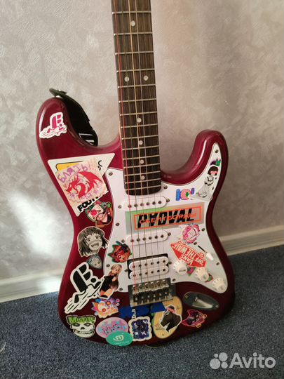 Электрогитара с комбиком комплект