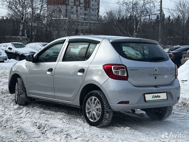 Renault Sandero 1.6 МТ, 2019, 46 000 км