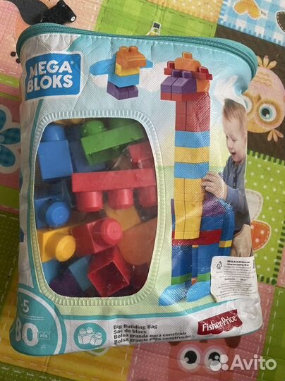 Конструктор mega blocks 80 деталей