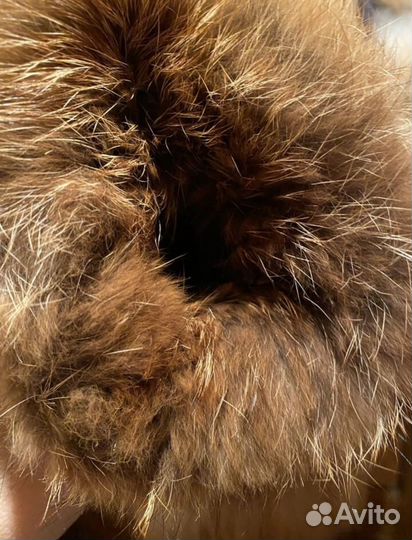 Шуба из меха лисы