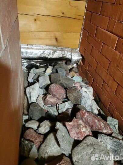 Баня на дровах с кирпичной печью