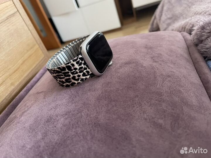 Ремешок браслет apple watch леопард 38mm 40mm 41mm