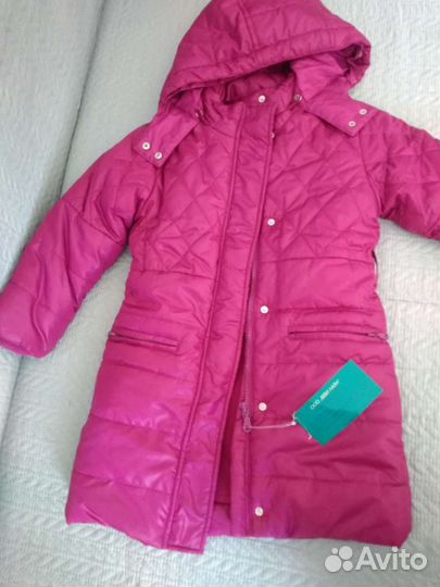 Новая куртка 116 см