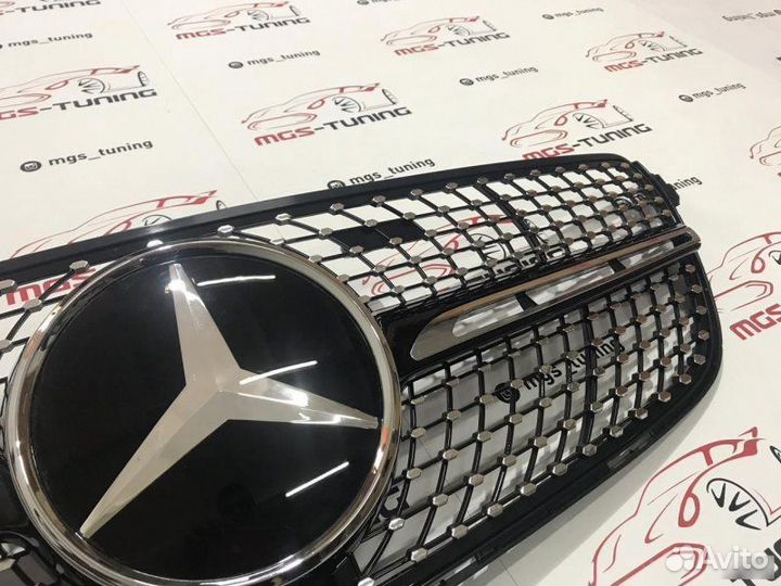 Решетка GLE-Coupe c292 Diamond Black (Дистроник)