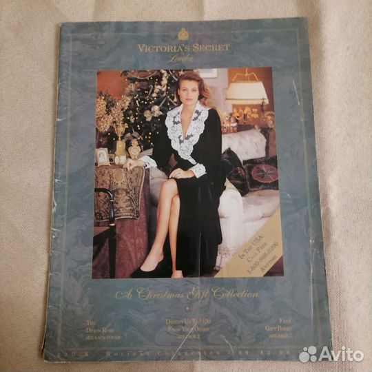 Каталог Victoria's Secret London 1989
