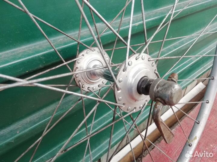 Колеса хвз на велотрубках