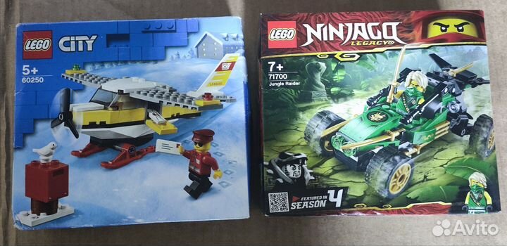 Lego Ninjago 71700 и city 60250