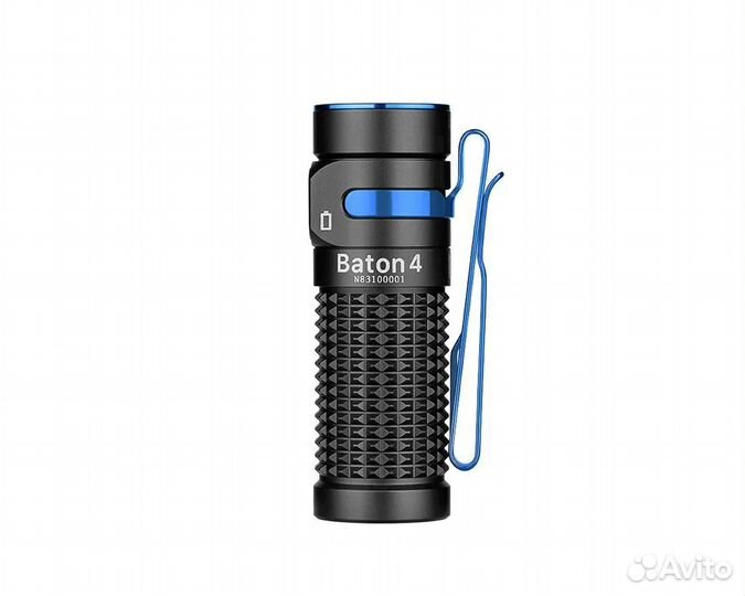 Фонарь Olight Baton 4 Premium Edition Black