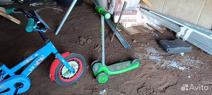 Велосипед детский,самокат