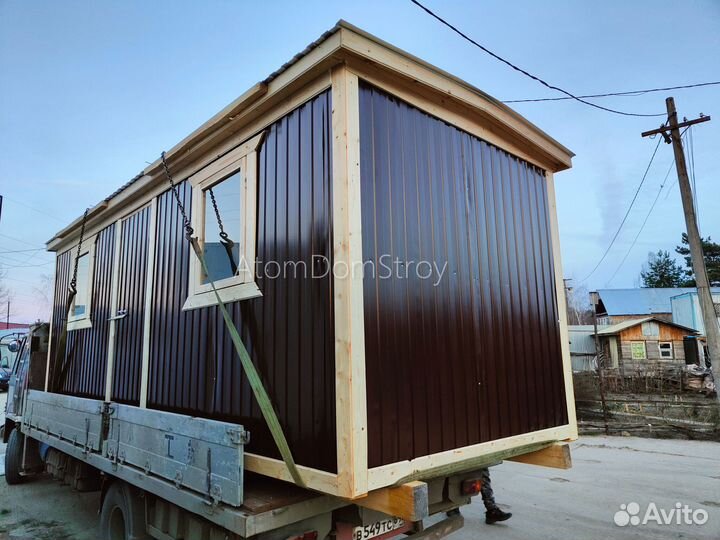 Бытовка металлическая хоз блок / С гарантией