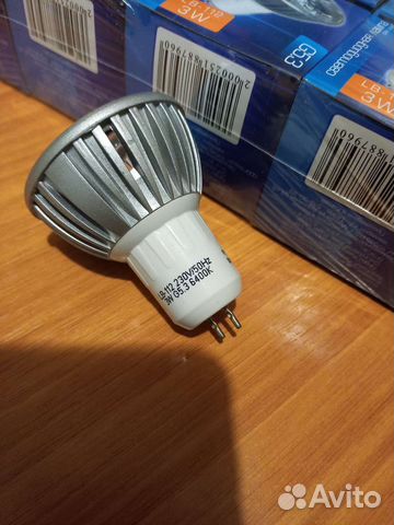 10 шт Светодиодная лампа Feron G5.3 3 Вт