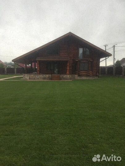 Укладка газона