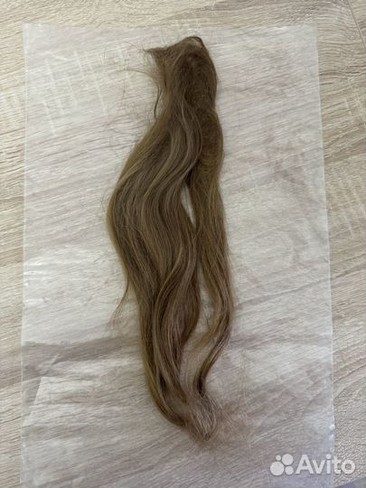 Волосы натуральные светло-русые