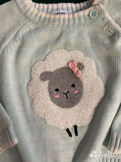 Свитер для девочки 74
